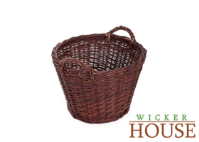 Large outdoor wicker basket